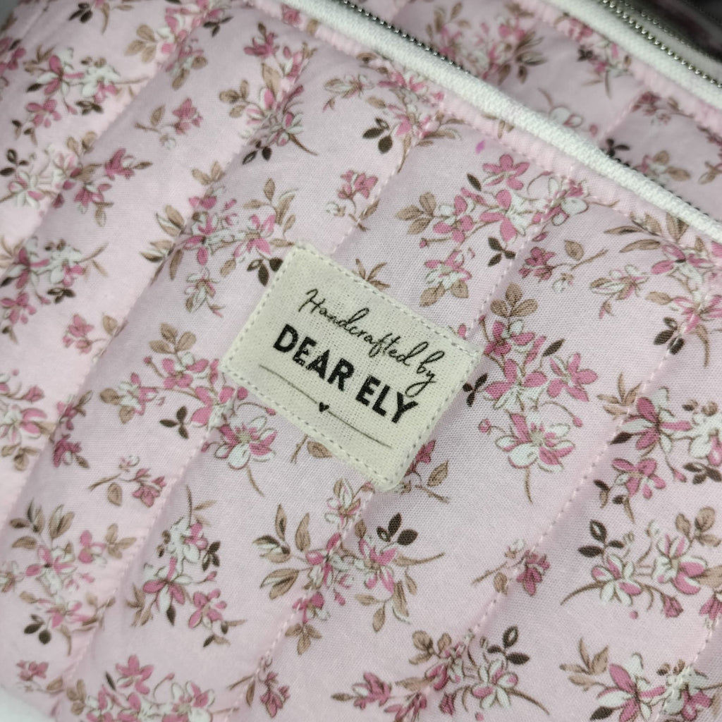 Wrist Pouch - Blush Vintage Floral