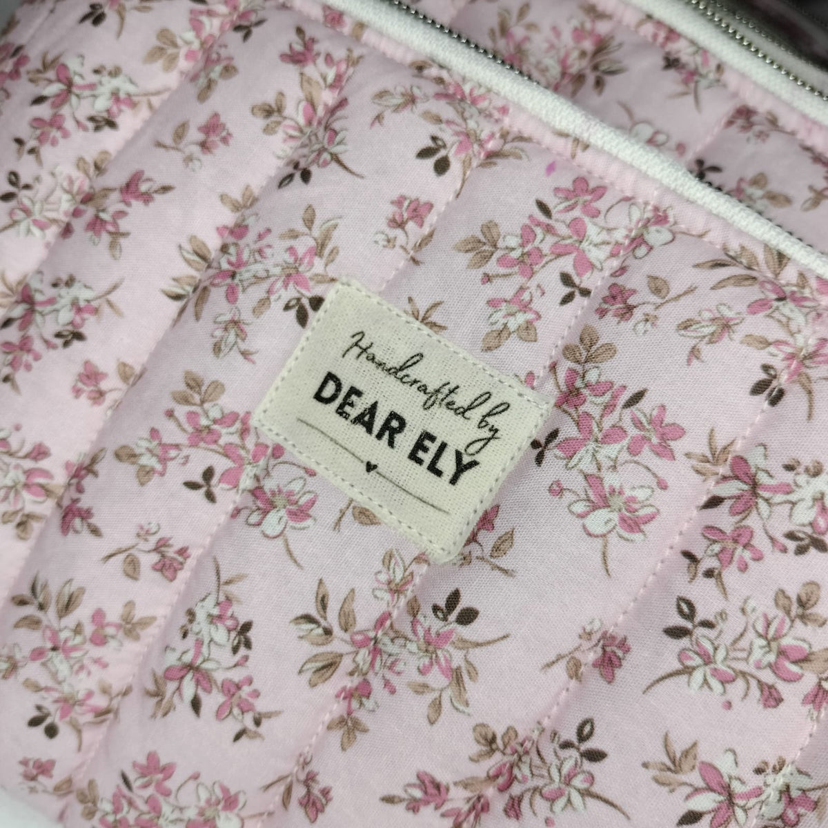 Wrist Pouch - Blush Vintage Floral
