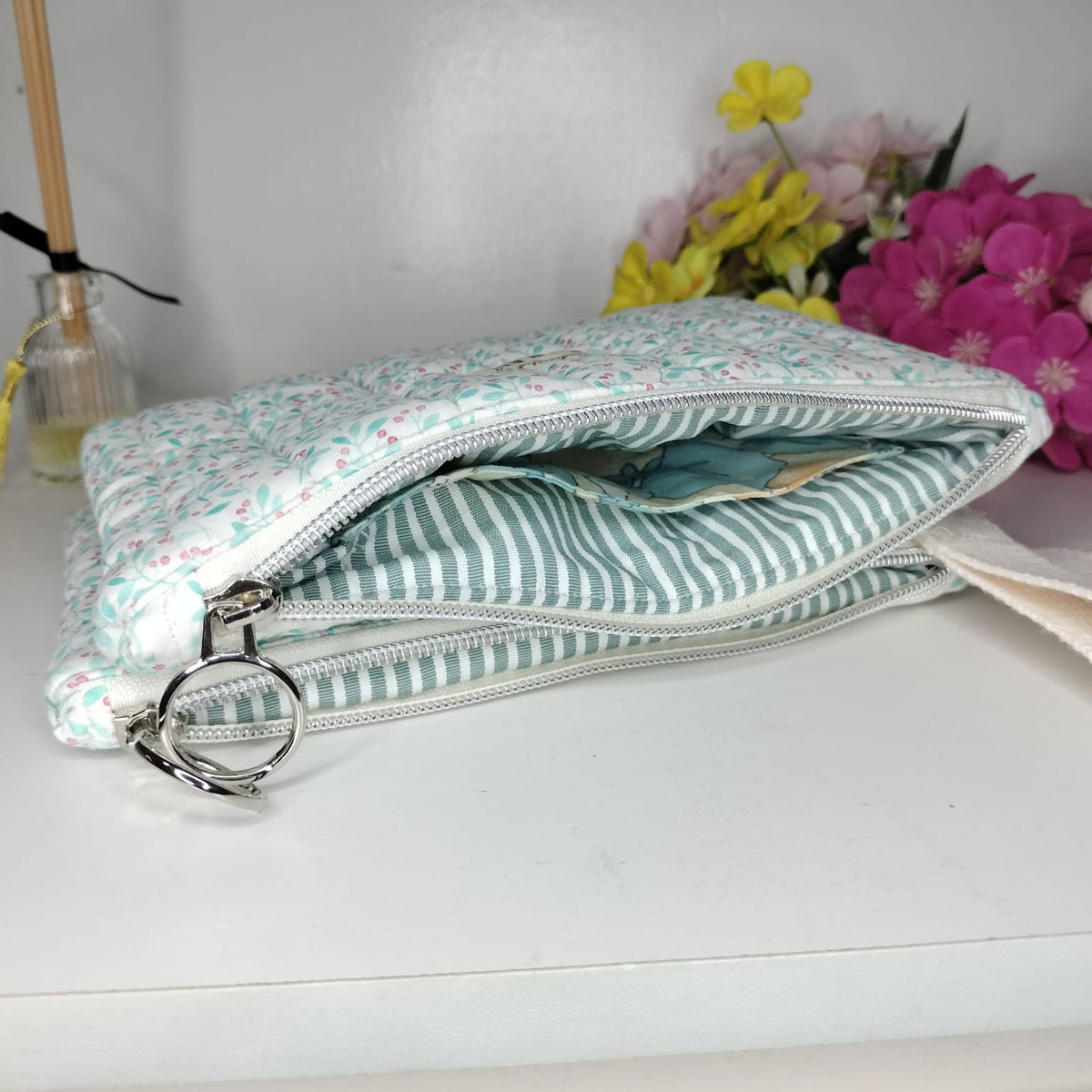 Wrist Pouch - Soft Blue