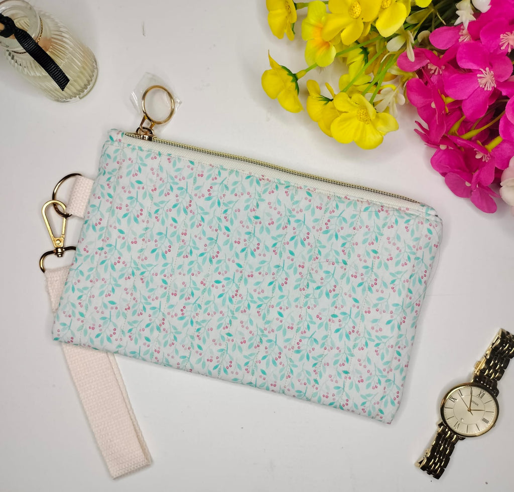 Wrist Pouch - Soft Blue