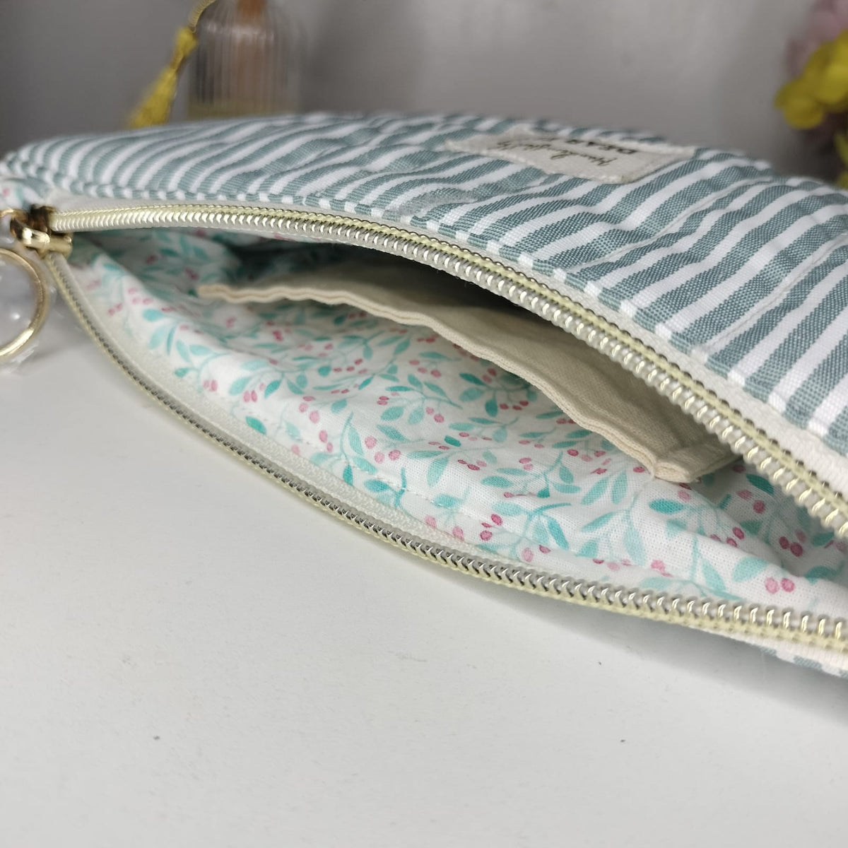 Wrist Pouch - Springfield Striped