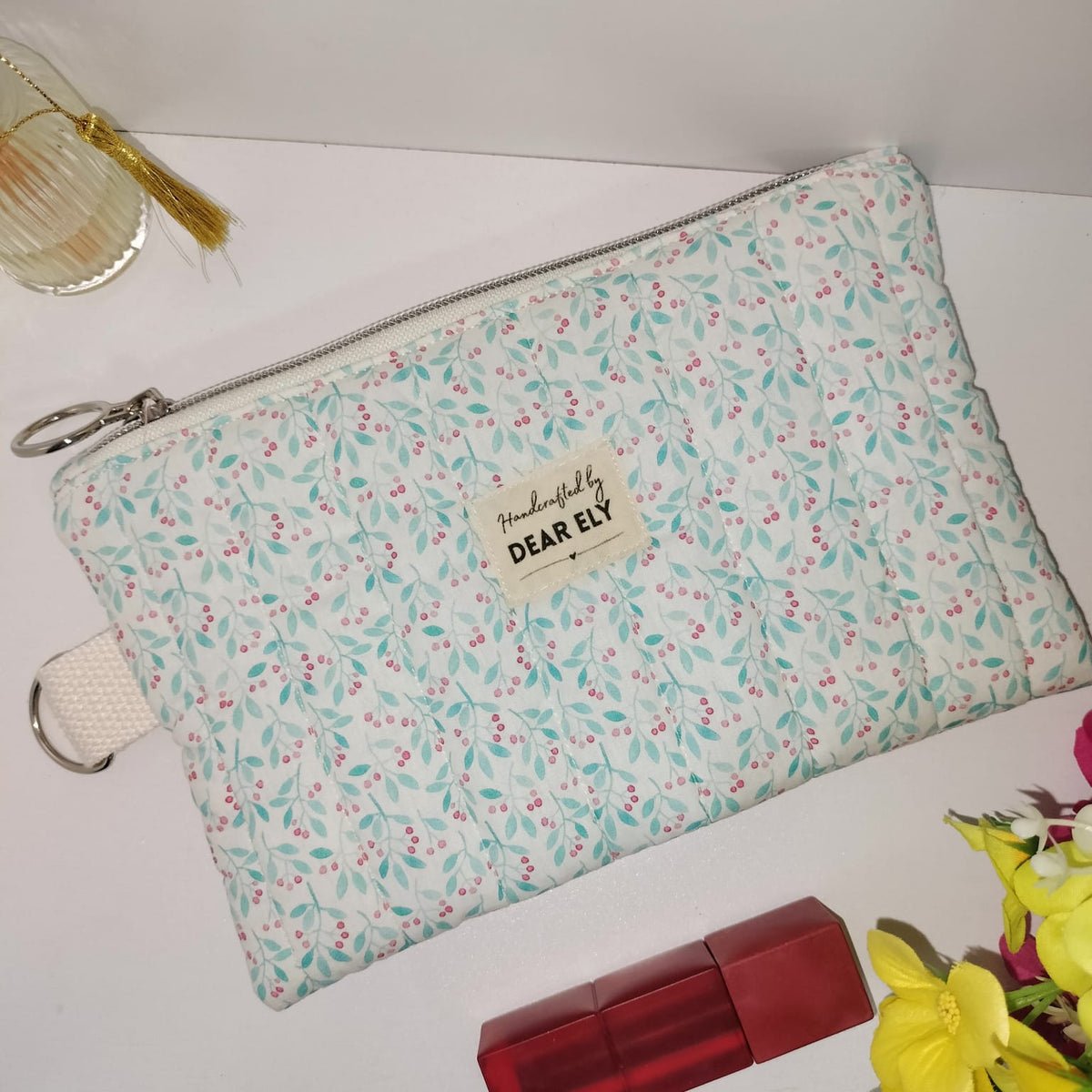 Wrist Pouch - Soft Blue
